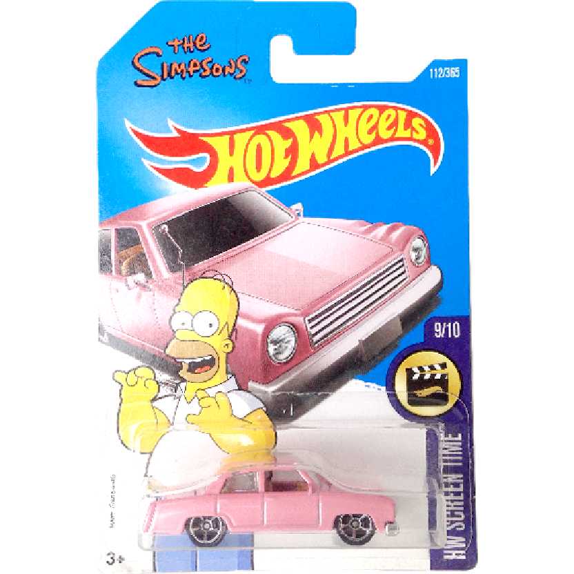 hot wheels simpsons family car 2017