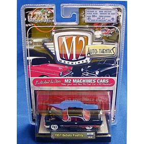 Carrinhos de Coleção M2 DeSoto Fireflite (1957) 1/64 série 5B R5B 31500