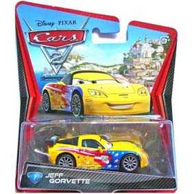 Carros 2 Brinquedos Cars II Disney Pixar Jeff Gorvette 