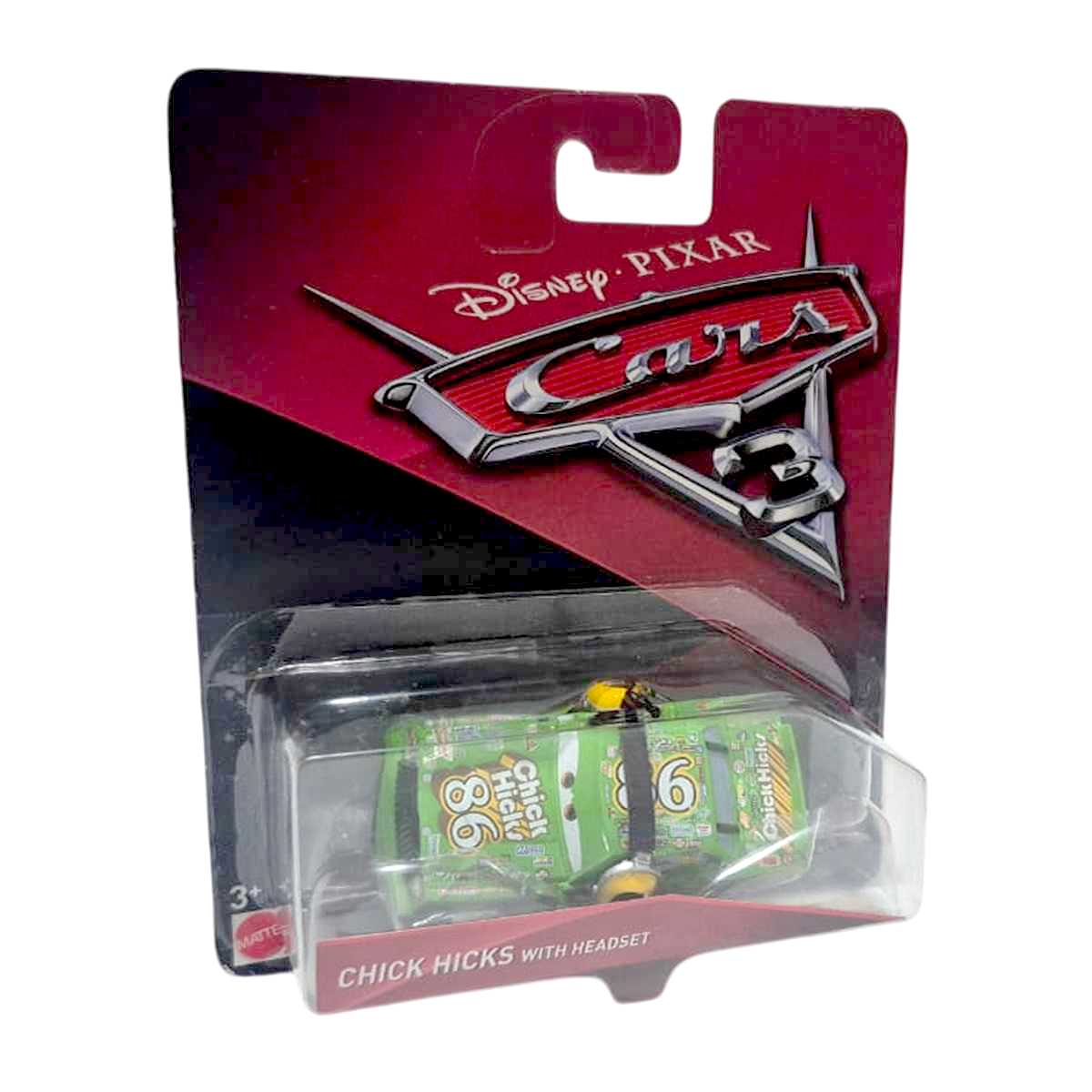 Cars Disney Carros 3 Chick Hicks with Headset Raridade