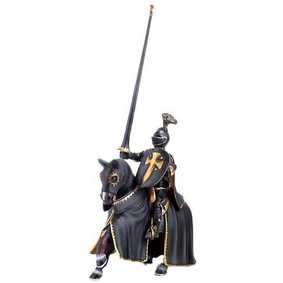 Cavaleiro Negro a Cavalo - 70032