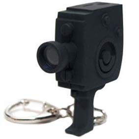 Chaveiro de filmadora antiga - Movie Camera Led