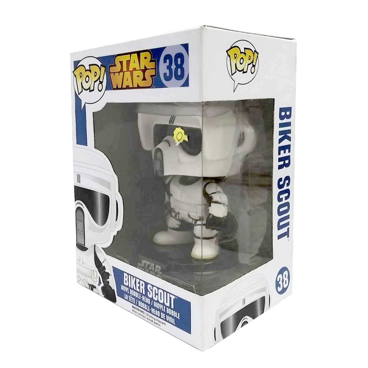 Funko Pop Biker Scout Star Wars Coleção - Brinquedo Livre