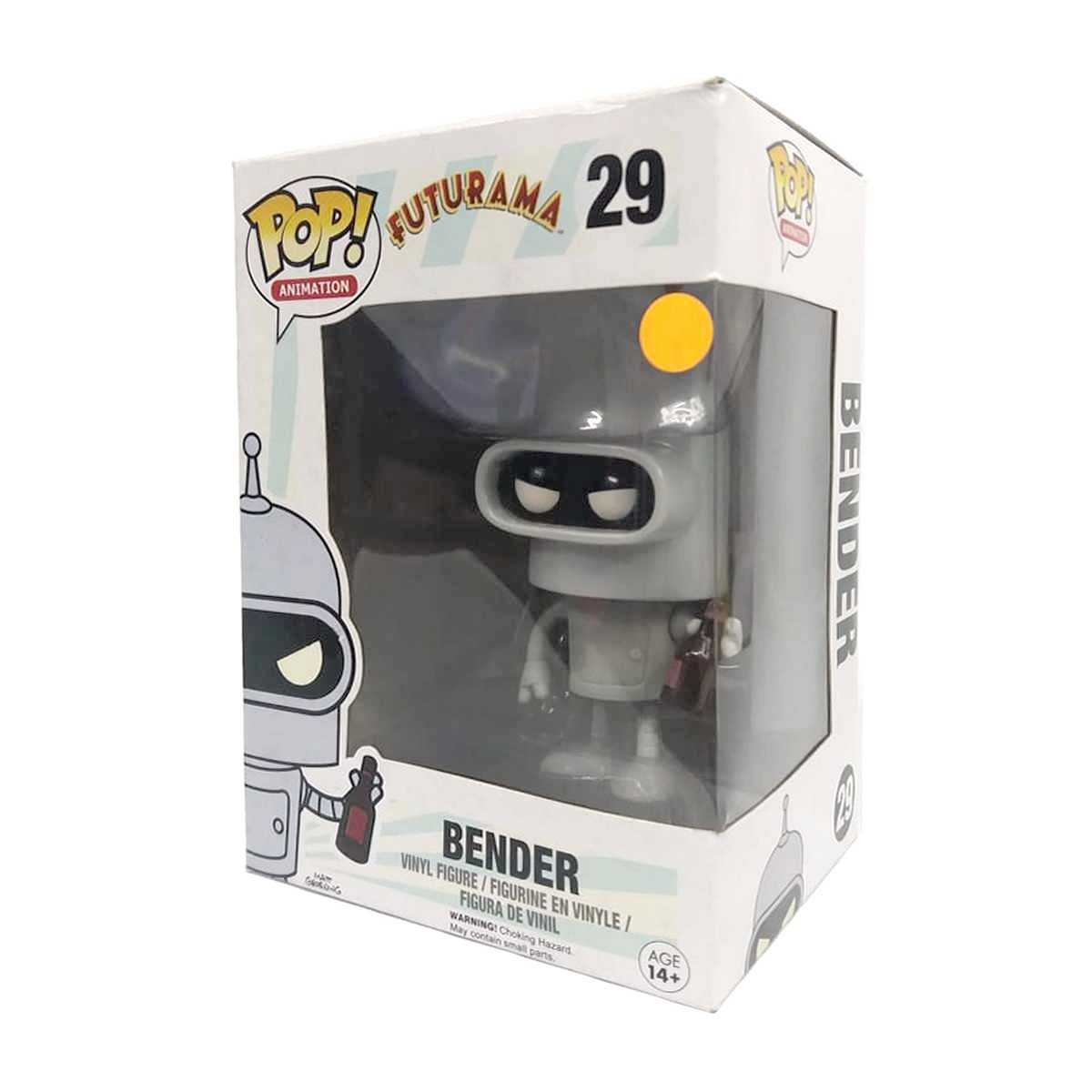 Coleção Funko Pop! Futurama - Bender vinyl figure número 29 Vaulted