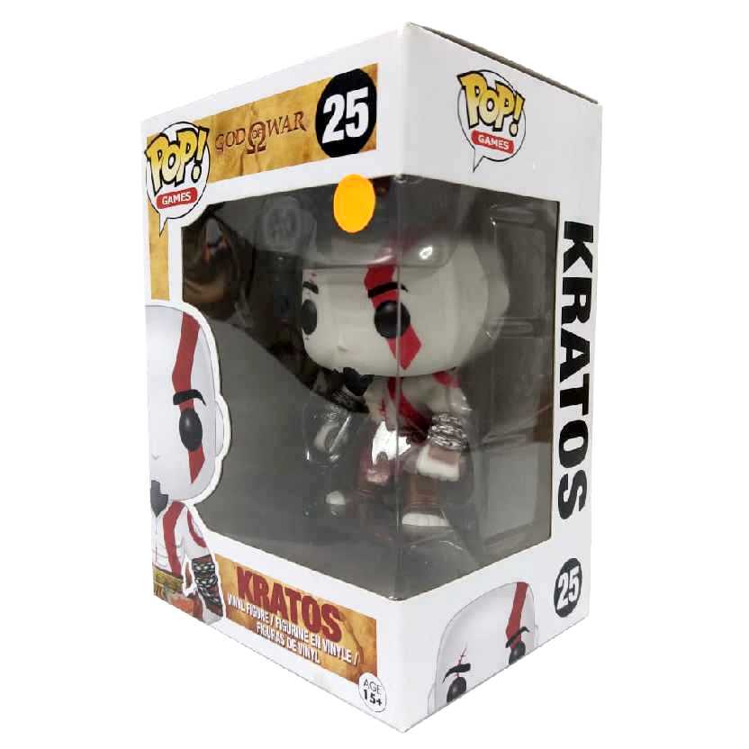 Coleção Funko Pop! Games - God of War - Kratos número 25 Vaulted