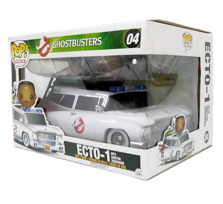 Coleção Funko Pop! Ghostbusters (Caça-Fantasmas) Ecto + Winston Zeddemore número 04 Vaulted