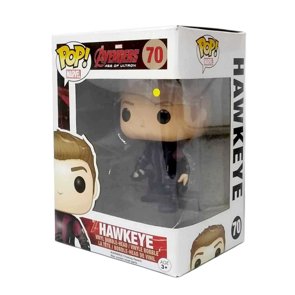 Coleção Funko POP! Hawkeye (Gavião Arqueiro) Avengers Age of Ultron número 70 Vaulted