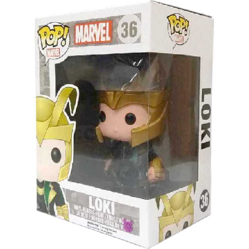 Coleção Funko Pop! Marvel número 36 Loki - Thor the Dark World Vaulted