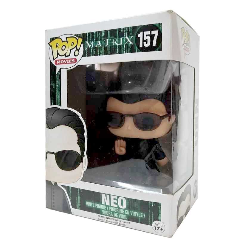 Coleção Funko Pop! Movies Matrix Neo (Keanu Reeves) vinyl figure número 157 Vaulted