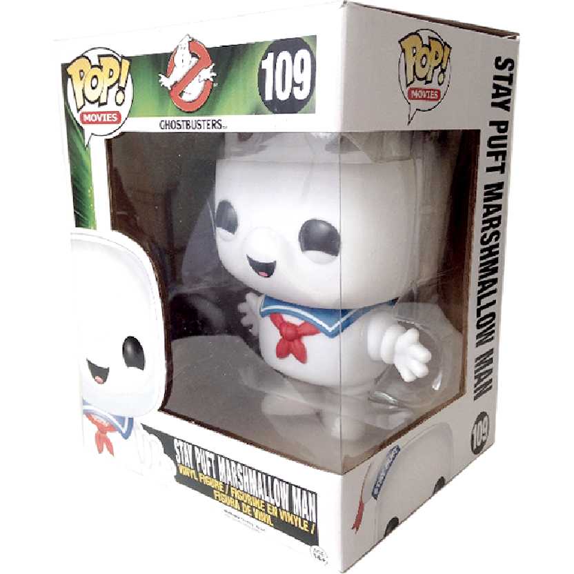 Coleção Funko Pop! Movies número 109 Ghostbusters Stay Puft Marshmallow Man Novo