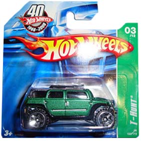 Coleção Hot Wheels 2008 Rockster T-Hunt Series 163 (cartela pq.) M6969
