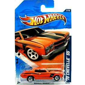Coleção Hot Wheels 2011 70 Chevelle SS T9974 series 2/10 102/244