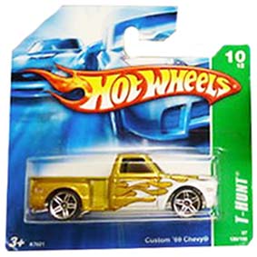 Coleção Hot Wheels linha 2007 Custom 69 Chevy T Hunt Series 130 K7621