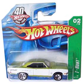 Coleção Hot Wheels linha 2008 70 Plymouth Road Runner T-Hunt Series 162 M6968