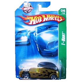Coleção Hot Wheels linha 2008 Qombee T-Hunt Series 166 (Cartela Gde) M6972