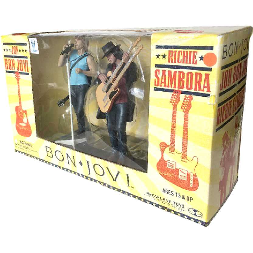 Conjunto Bon Jovi - Box set Jon Bon Jovi + Richie Sambora McFarlane Toys