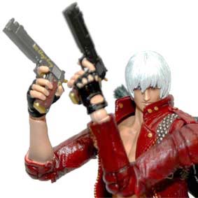 Devil May Cry 3 Play Arts Kai Dante Square Enix Action Figure