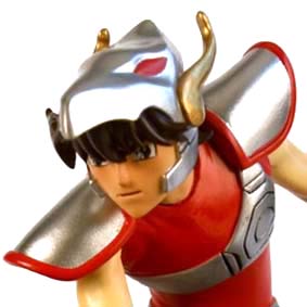 Diorama Cavaleiros do Zodíaco - Seiya vs Aldebaran Diorama Iron Studios escala 1/7