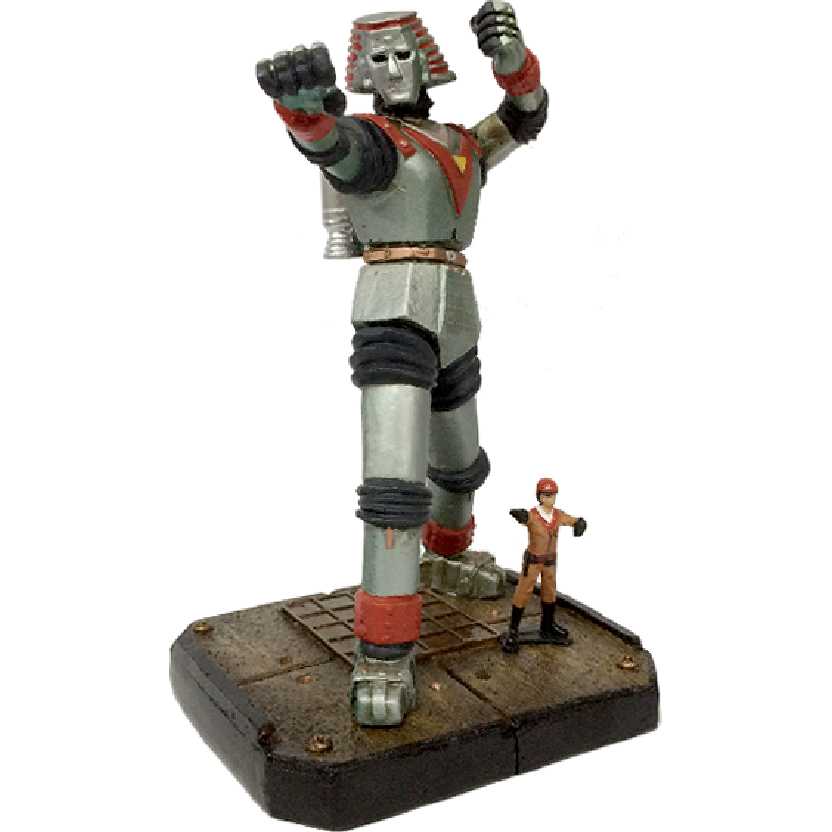 Diorama do Robô Gigante + Johnny Sokko