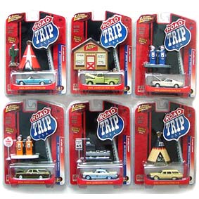 Diorama Road Trip (conj. 6 carros)