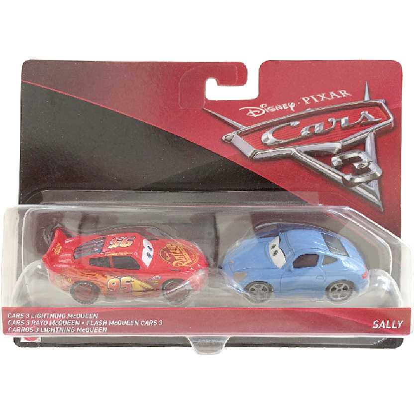 Disney Pixar Cars 3 / Carros 3 Lightning McQueen e Sally DXW05