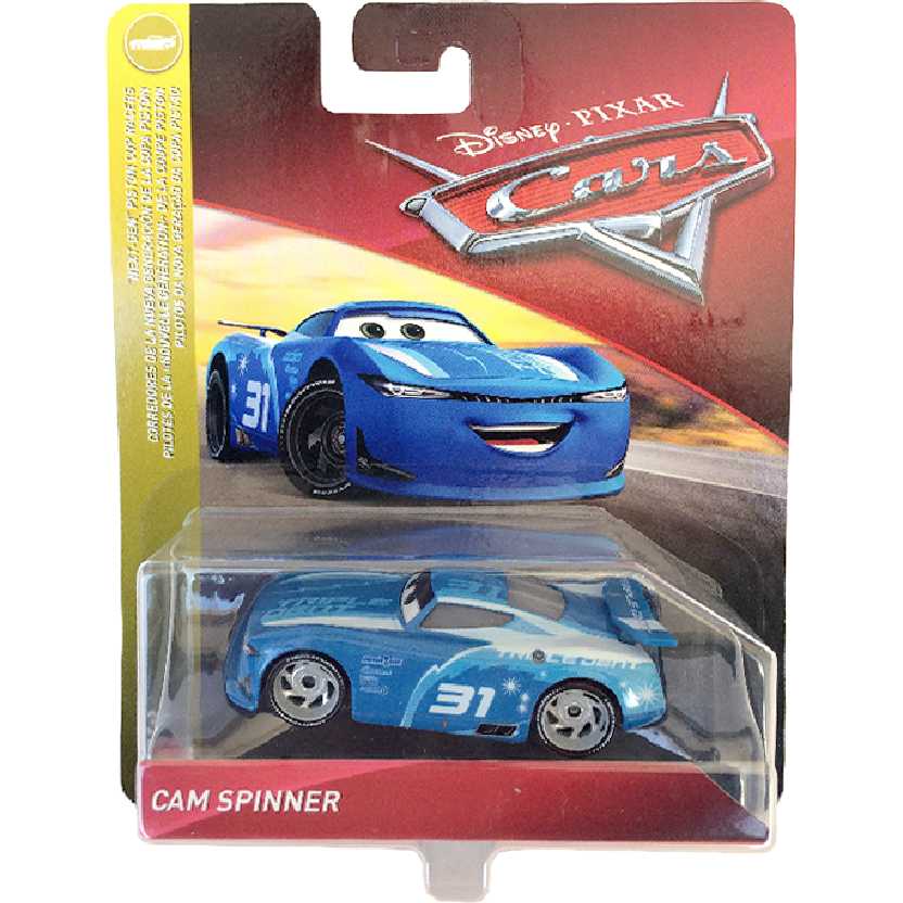 Disney Pixar Cars Carros 3 Cam Spinner #31 Mattel FLM35 escala 1/55