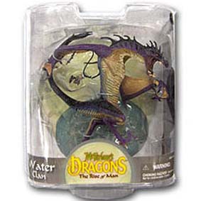 Dragon Mcfarlane series 8 :: The Rise of Man Water Clan Dragon Action Figure