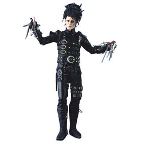 Edward Mãos de Tesoura (Johnny Depp)