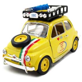 FIAT 500 From Bari to Pechino