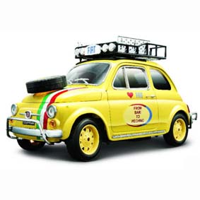 FIAT 500 From Bari to Pechino 