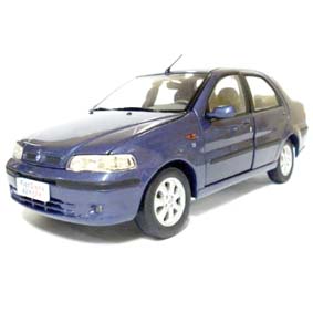 Fiat Siena 1.5 ELX marca Checkmate diecast escala 1/18