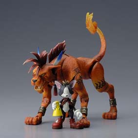 Final Fantasy 7 Play Arts - Red XIII and Cait Sith