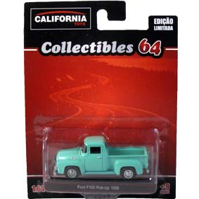 Ford F-100 Pickup (1958) Greenlight California Toys Collectibles escala 1/64