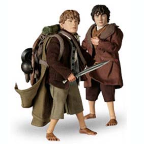 Frodo Baggins e Samwise Gamgee (aberto) sem caixa