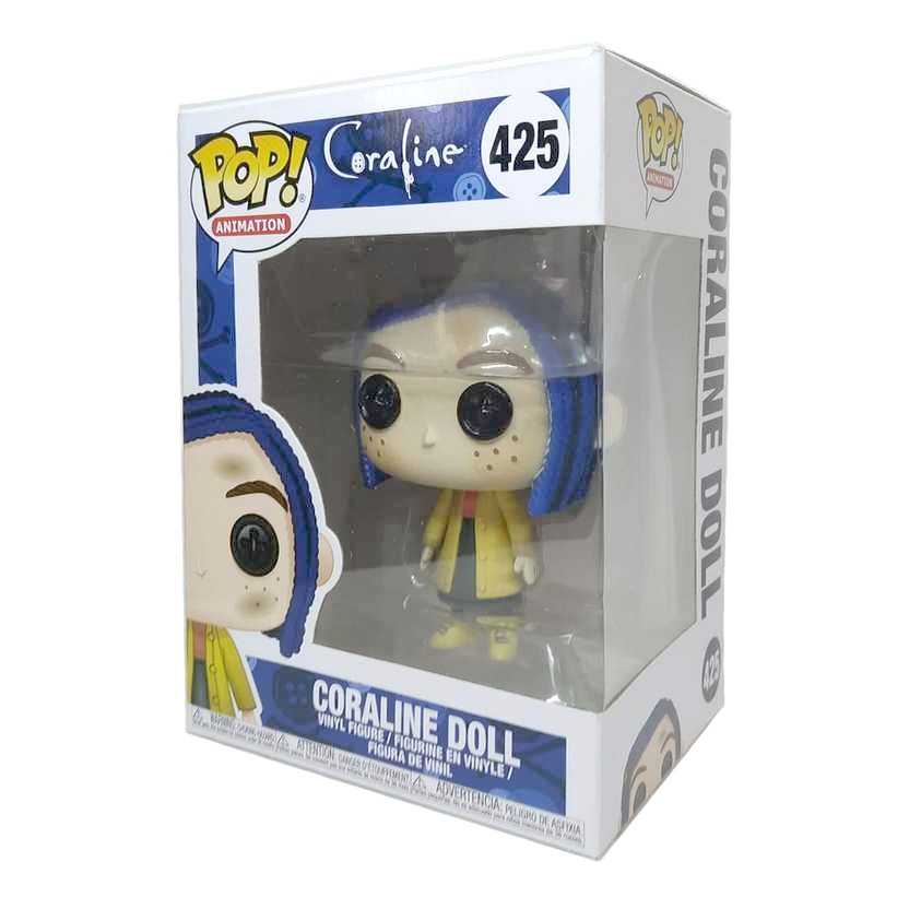 Funko Pop! Animation Coraline Boneca Coraline Doll vinyl figure número 425 Vaulted