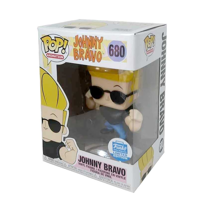 Funko Pop! Animation Johnny Bravo Cartoon Network vinyl figure número 680 Vaulted