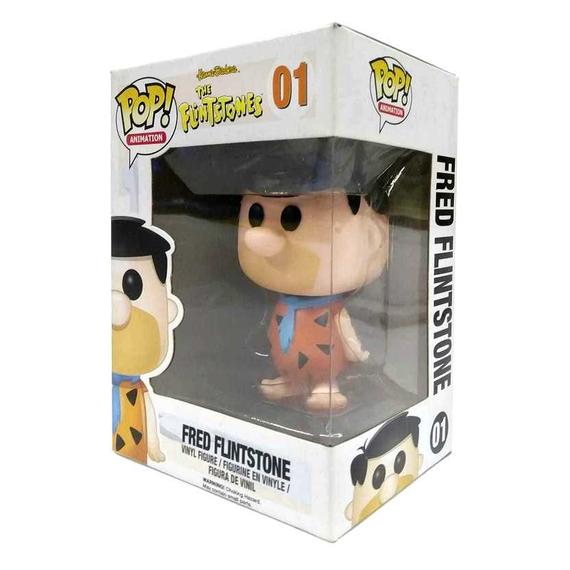 Funko Pop! Animation The Flintstones Fred Flintstone vinyl figure número 01 Vaulted