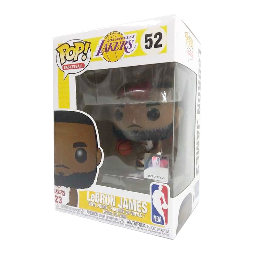Funko Pop! Basketball NBA Los Angeles Lakers LeBRON JAMES vinyl figure número 52