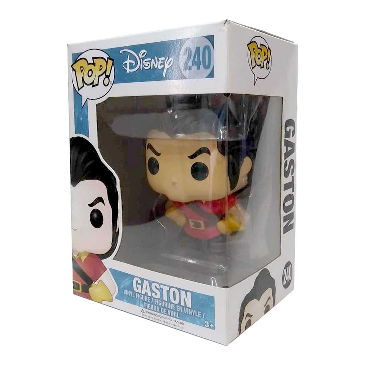 Funko Pop! Disney A Bela e a Fera Beauty and the Beast Gaston vinyl figure número 240