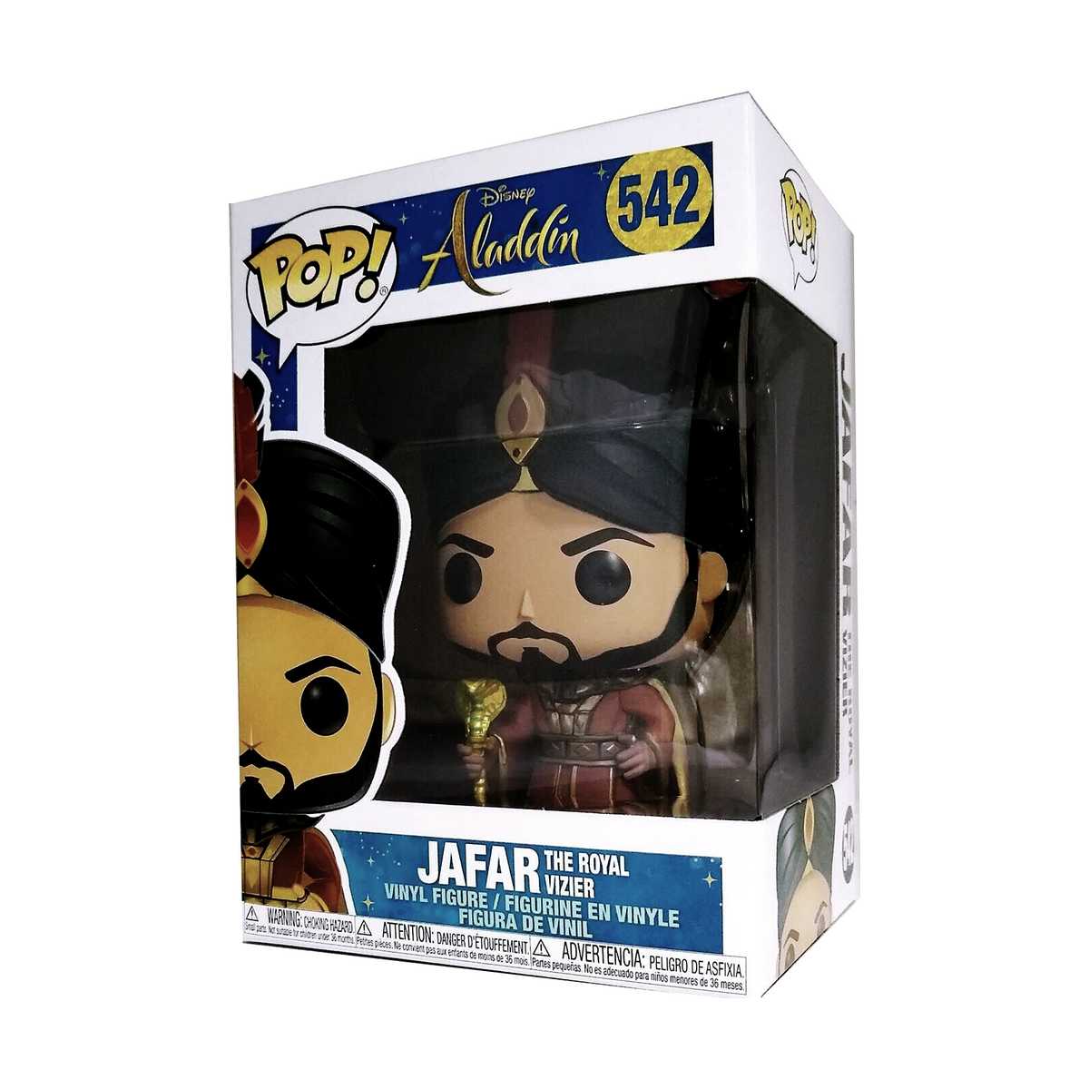 Funko Pop! Disney Aladdin Live Action Jafar The Royal Vizier vinyl figure número 542