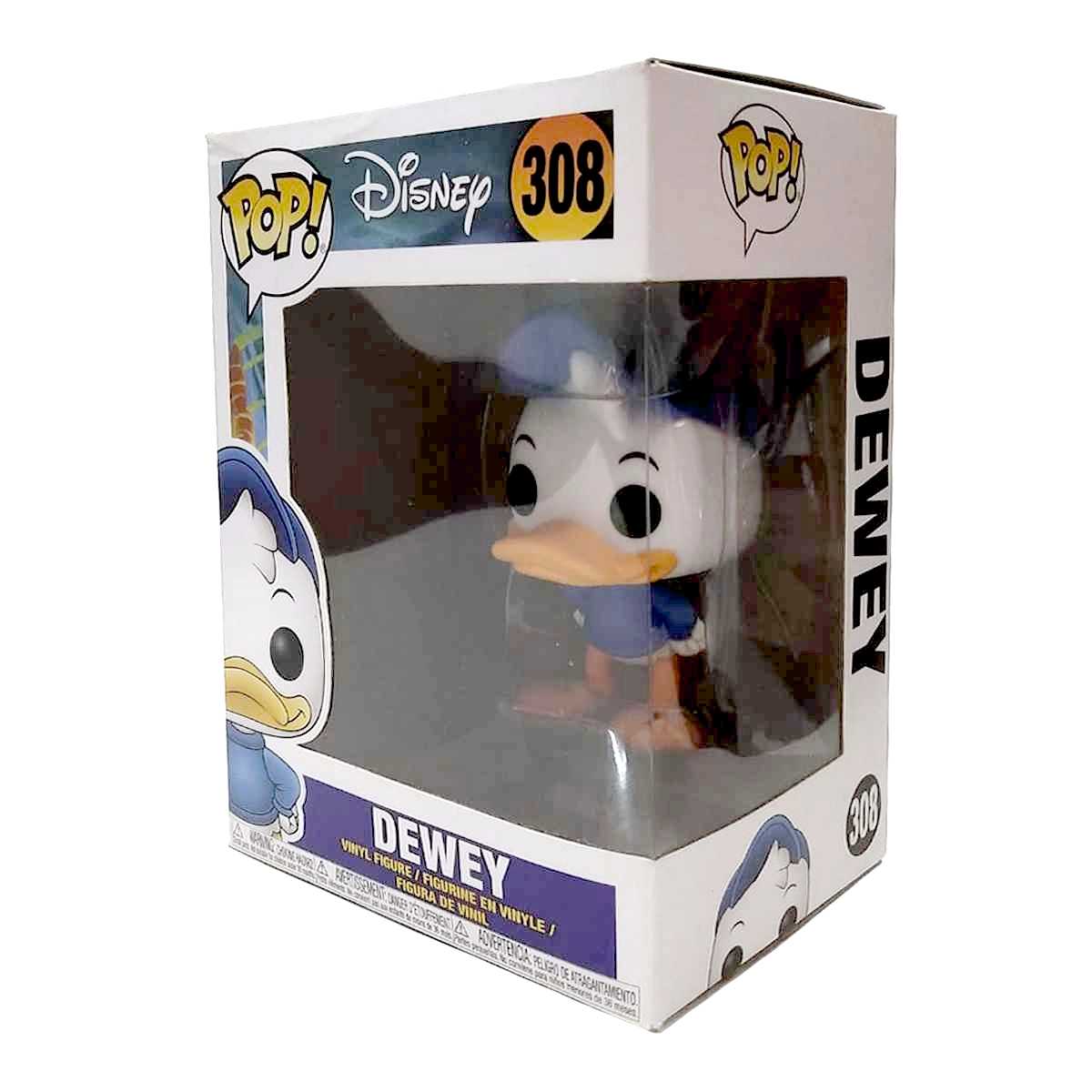 Funko Pop! Disney Ducktales Dewey Zezinho vinyl figure número 308