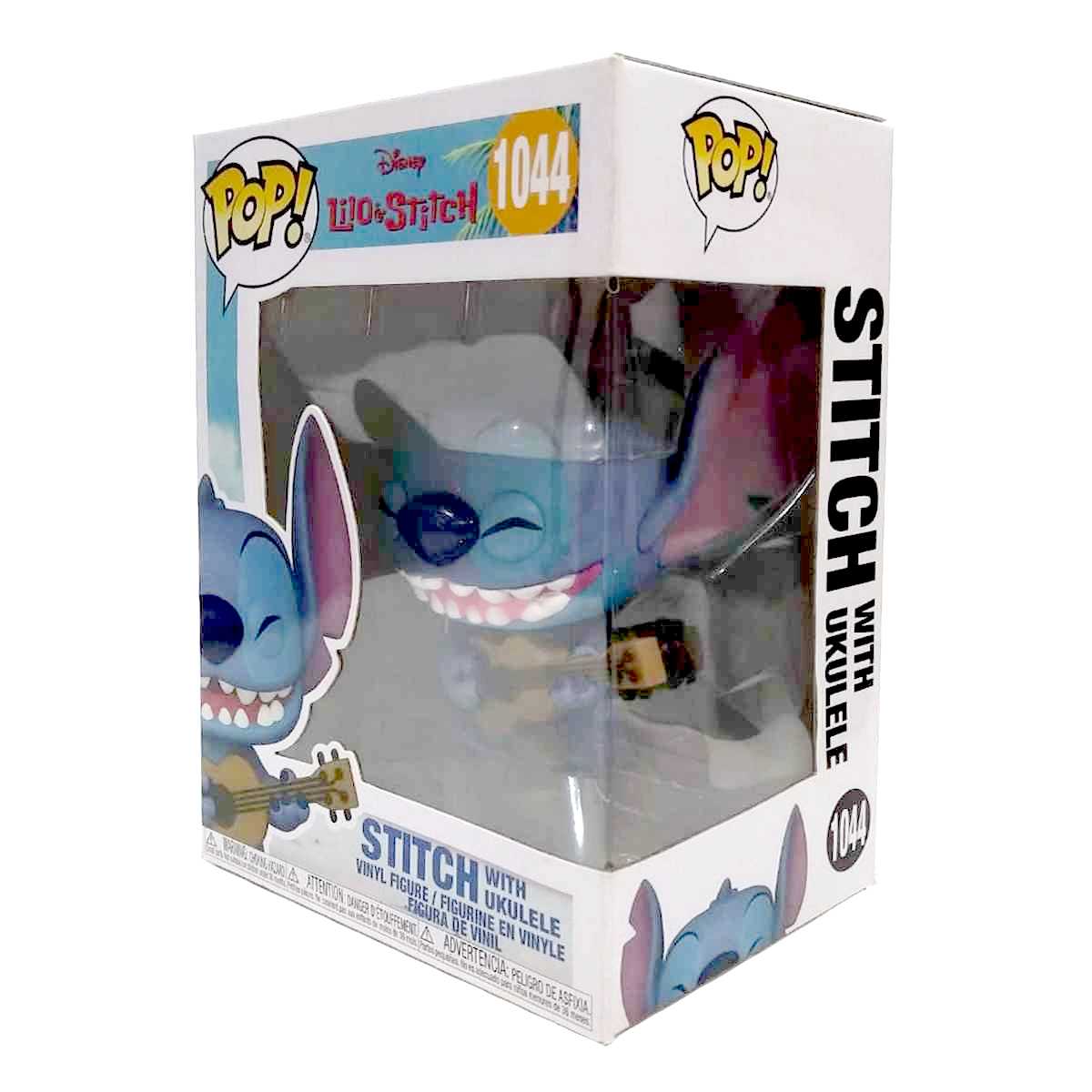 Funko Pop! Disney Lilo e Stitch Stitch with Ukulele vinyl figure número 1044