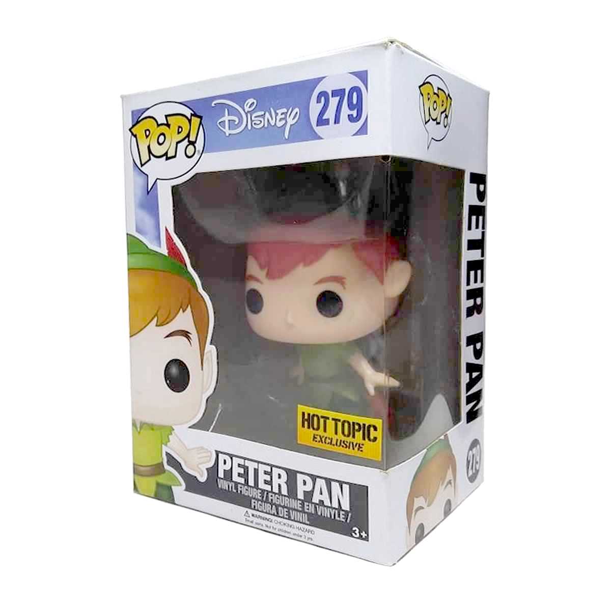 Funko Pop! Disney Peter Pan vinyl figure número 279 Hot Topic