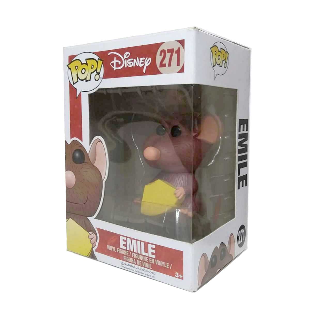 Funko Pop! Disney Ratatouille ratinha Emile vinyl figure número 271 Vaulted Raridade