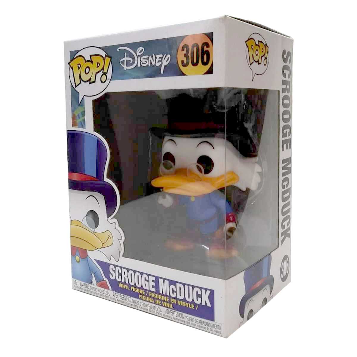 Funko Pop! Disney Scrooge McDuck Tio Patinhas Ducktales vinyl figure número 306