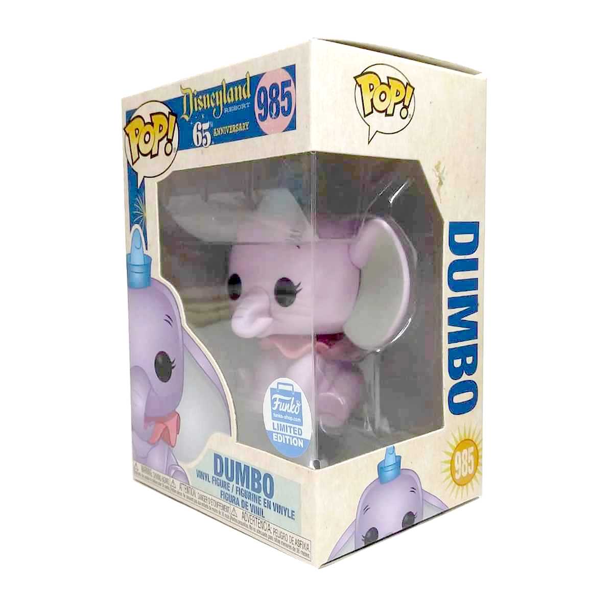 Funko Pop! Disneyland 65th Anniversary Dumbo vinyl figure número 985