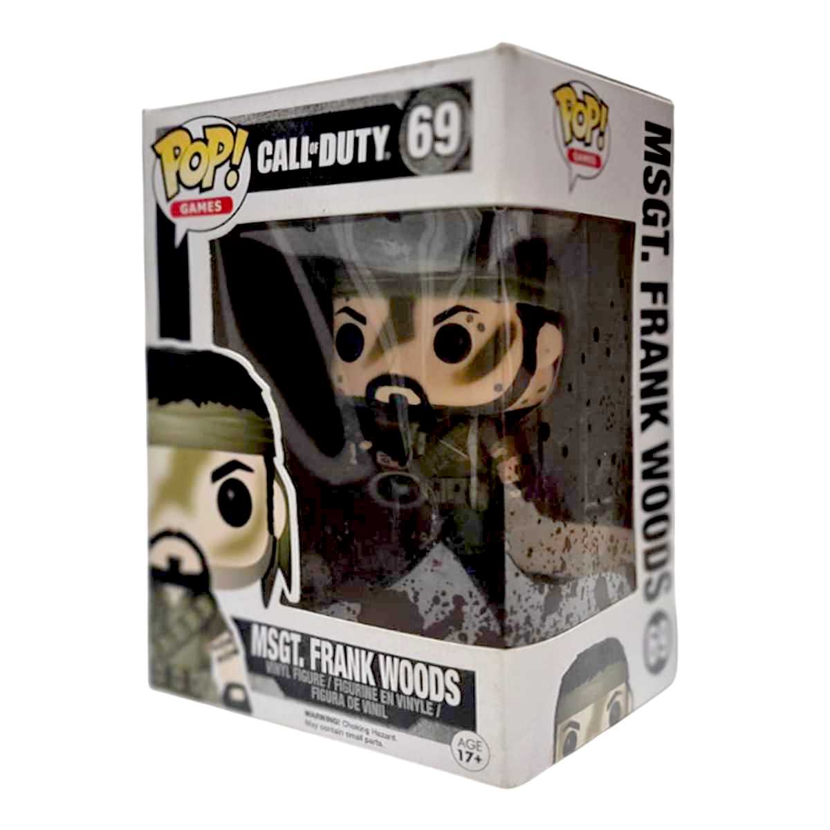 Funko Pop! Games Call of Duty MSGT. Frank Woods vinyl figure número 69