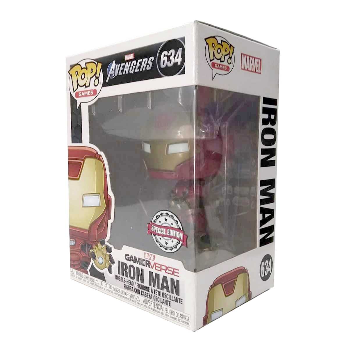 Funko Pop! Games Marvel Gamerverse Iron Man vinyl figure número 634 Avengers