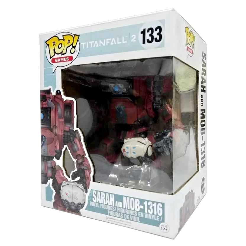 Figurine Pop Titanfall 2 #133 pas cher : Sarah et MOB-1316