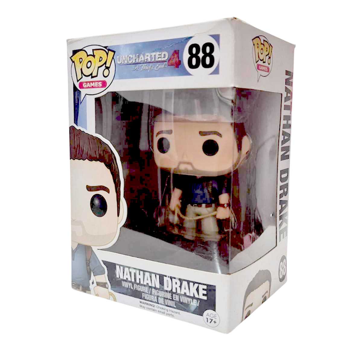 Funko Pop! Games Uncharted 4 Nathan Drake vinyl figure número 88